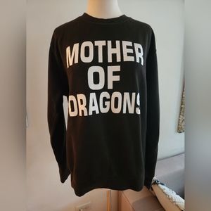 GoT Mother of Dragons Black Sweatshirt